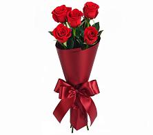 Букет 5 Красных роз Эдлесс Лав в Морозовске