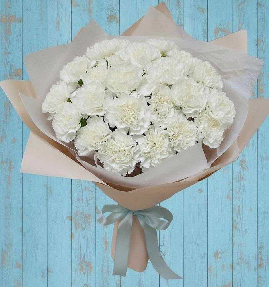 Букет цветов из: Гвоздики в Морозовске