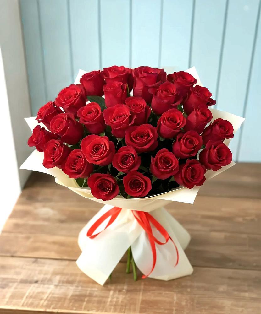 Букет 29 Красных роз в Морозовске