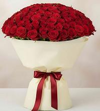 Букет 101 Красная роза Милано #REPLACE_PRED# Морозовске