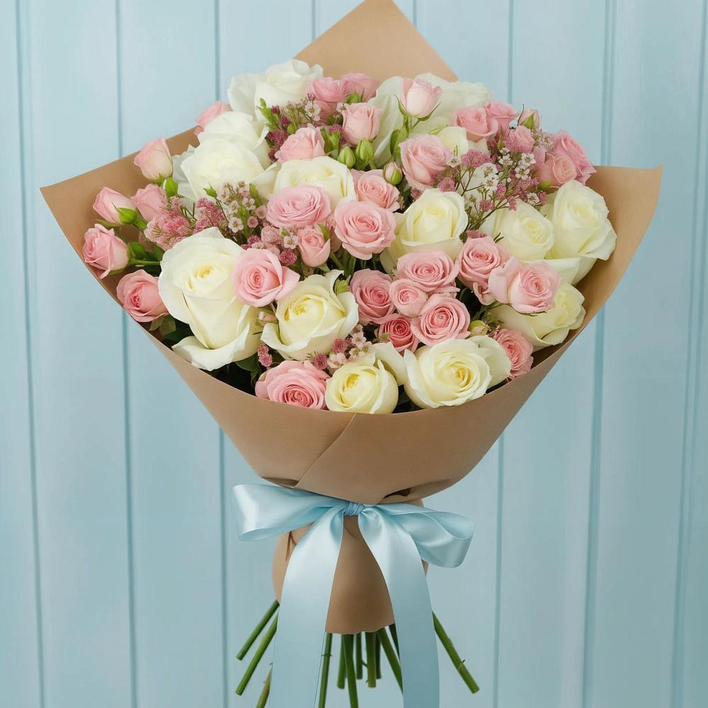 Букет цветов из: Розы в Морозовске