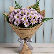 Букет цветов из:  Хризантемы #REPLACE_PRED# Морозовске