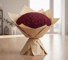 Букет 101 Красная роза #REPLACE_PRED# Морозовске