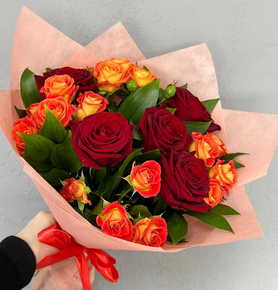 Букет Любовь и восторг в Морозовске