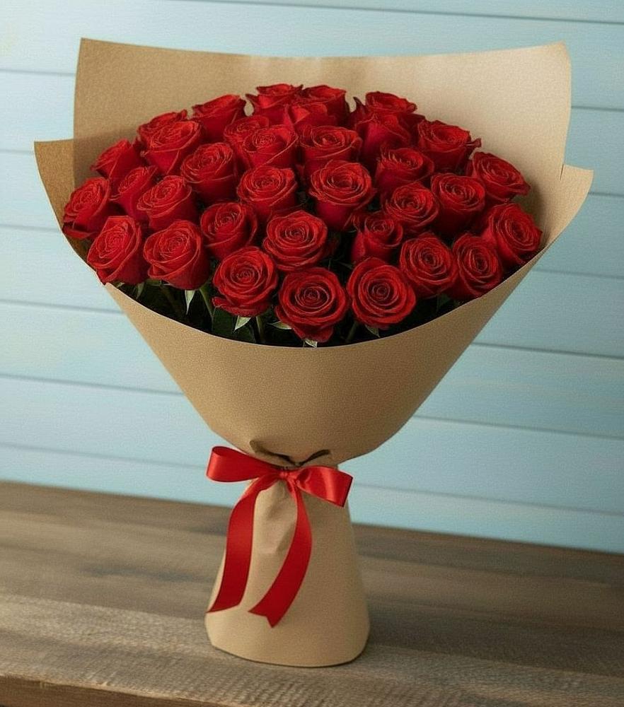 Букет Красные розы Милано в Морозовске
