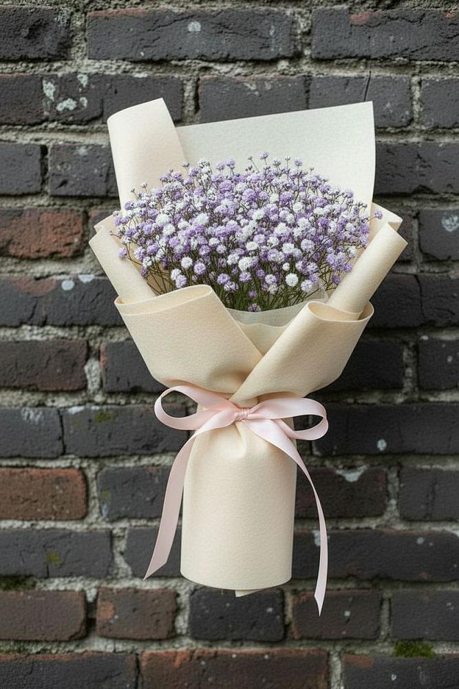 Букет цветов из: Гипсофила в Морозовске