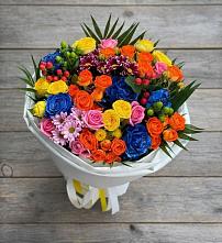 Букет цветов из:  Розы и Хризантемы в Морозовске