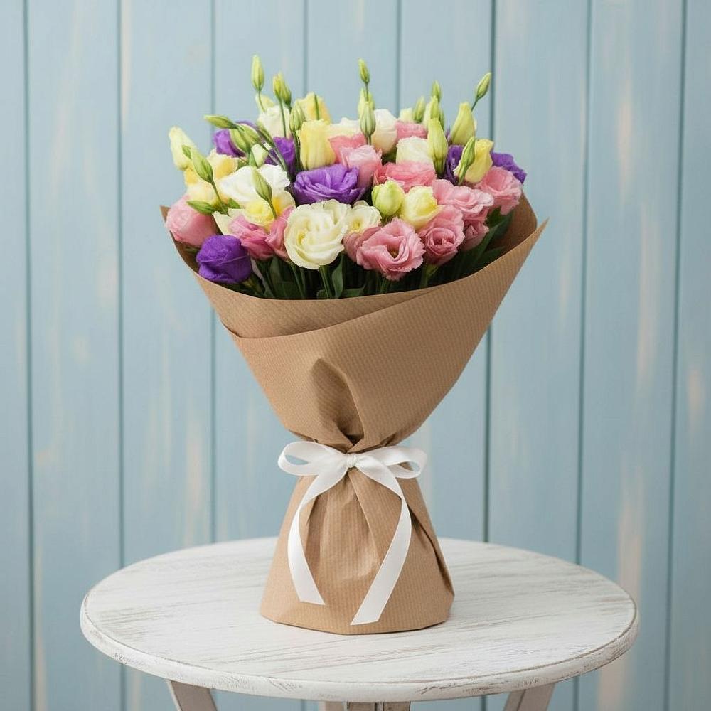 Букет цветов из: Лизиантусы в Морозовске