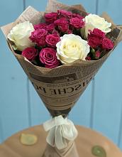 Букет цветов из:  Розы #REPLACE_PRED# Морозовске