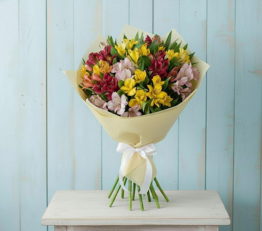 Букет цветов из: Альстромерии в Морозовске